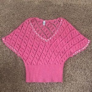Pink sweater